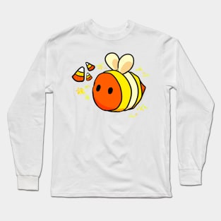 Candy Corn Bee Long Sleeve T-Shirt